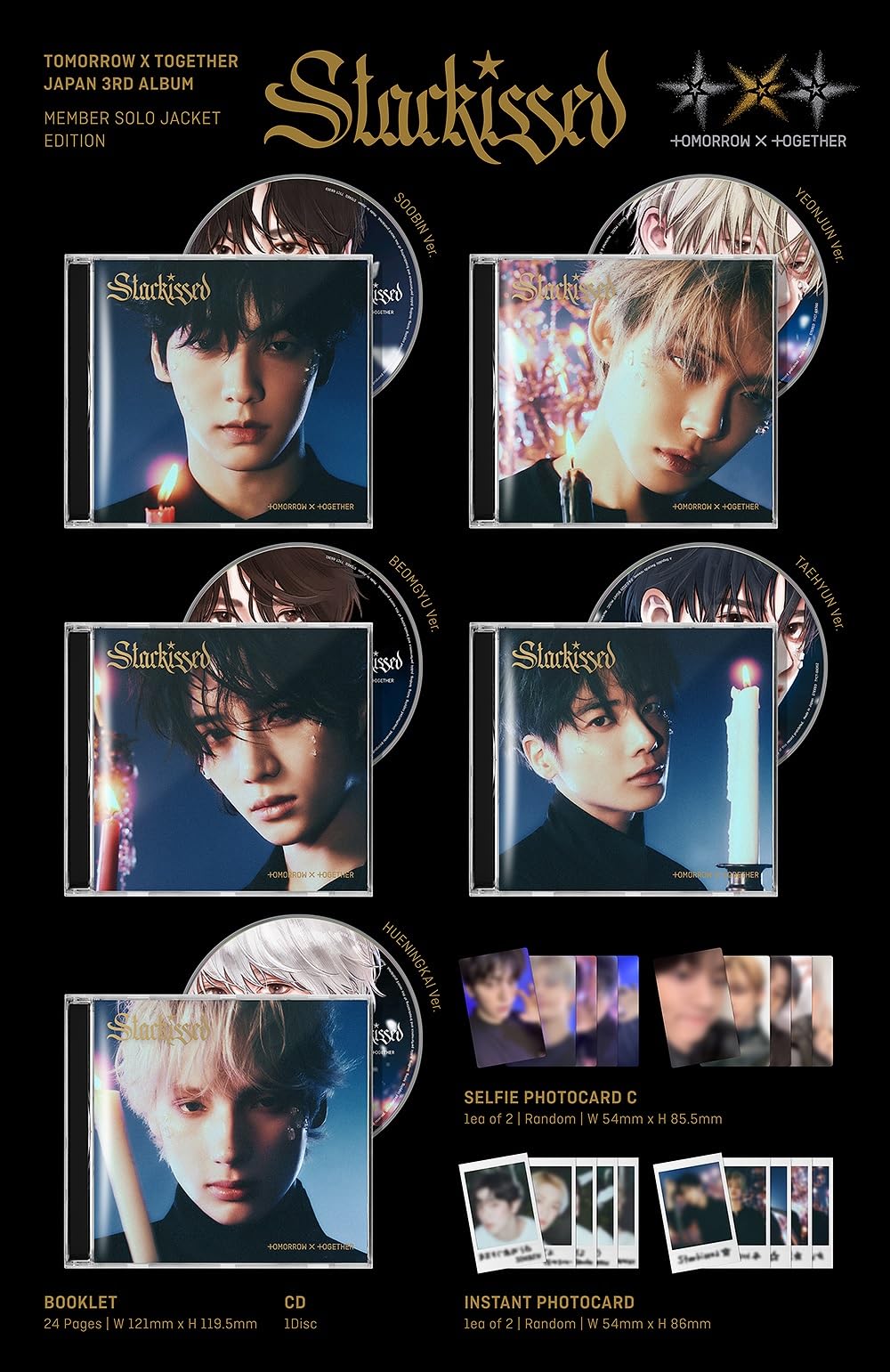 Amazon.com: TXT - Japan 3rd Album Starkissed (Solo Edition Soobin